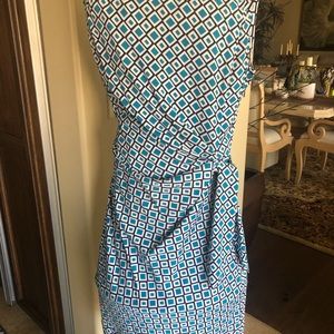 Diane von Furstenberg sleeveless dress!